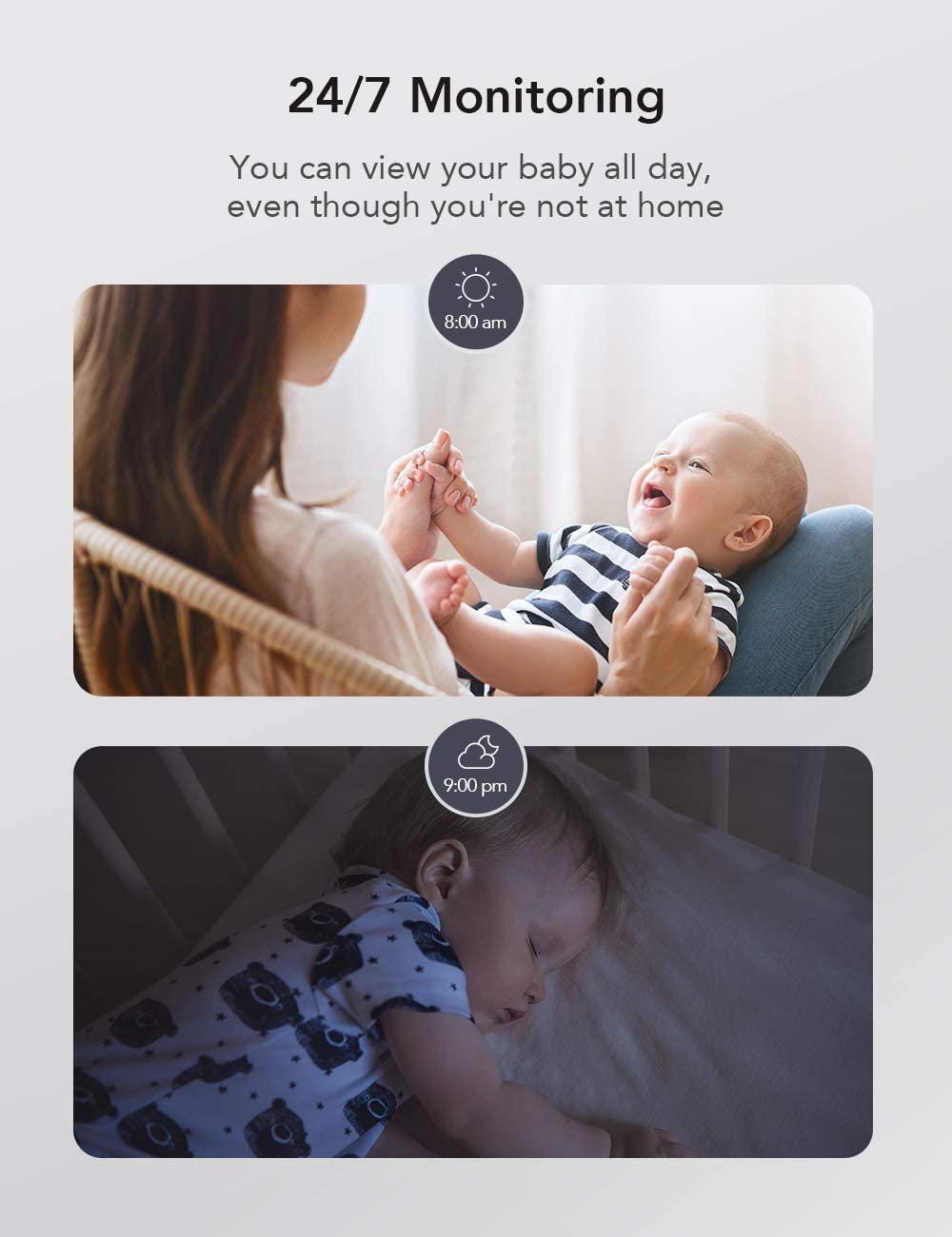 Nooie Baby Wireless CCTV Monitor - eplanetworld