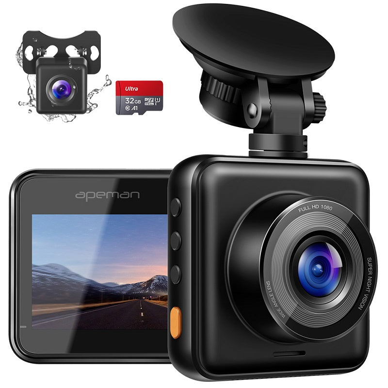 Apeman C420D Dual Lens Dash Camera - eplanetworld