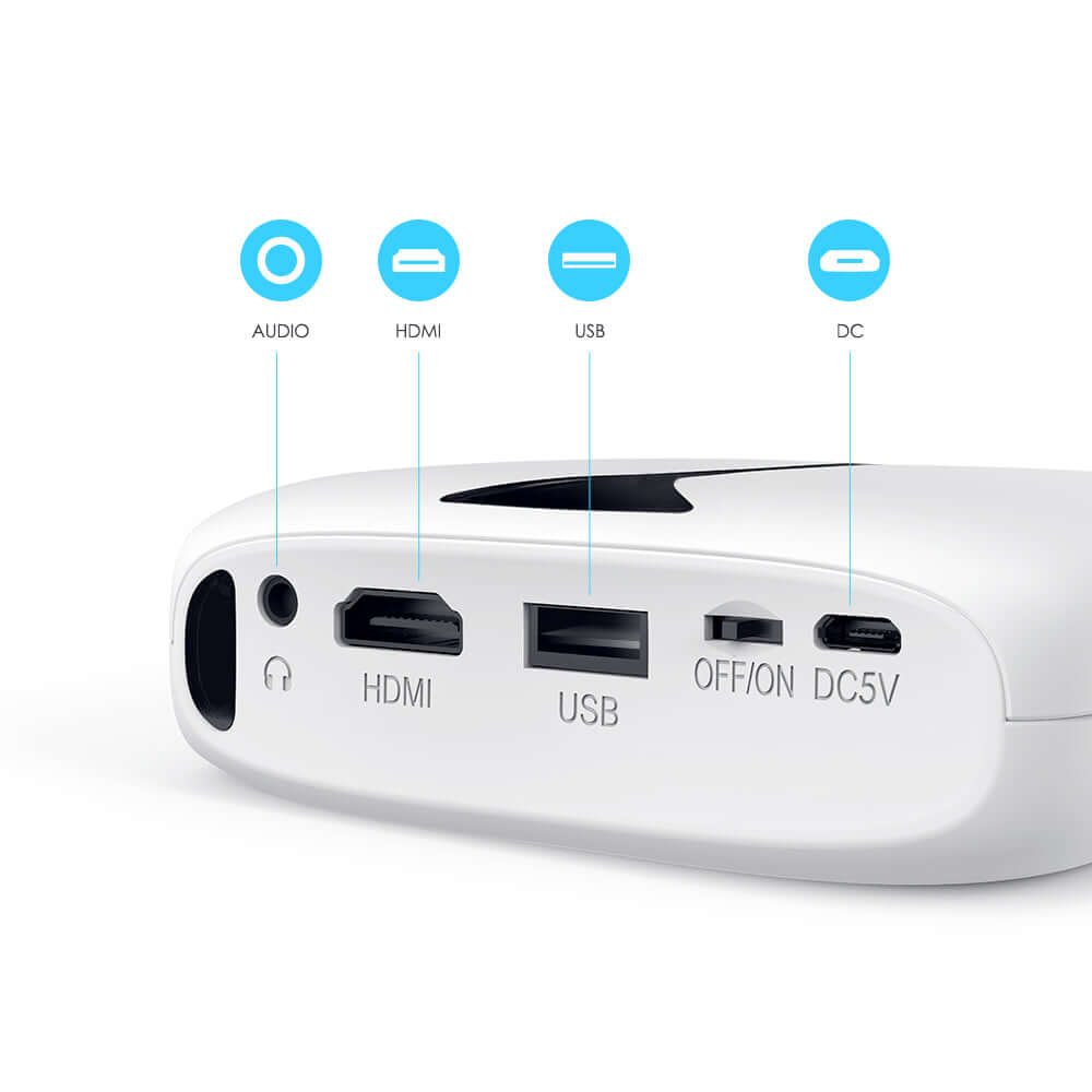 Vankyo Burger 101 Mini Projector - eplanetworld