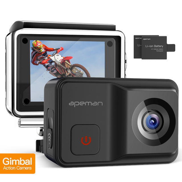 Apeman Action Camera A85 with Gimbal - eplanetworld