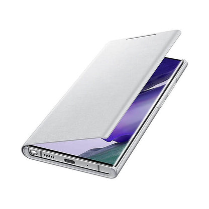 Samsung Note20 LED View Cover Silver, Side View