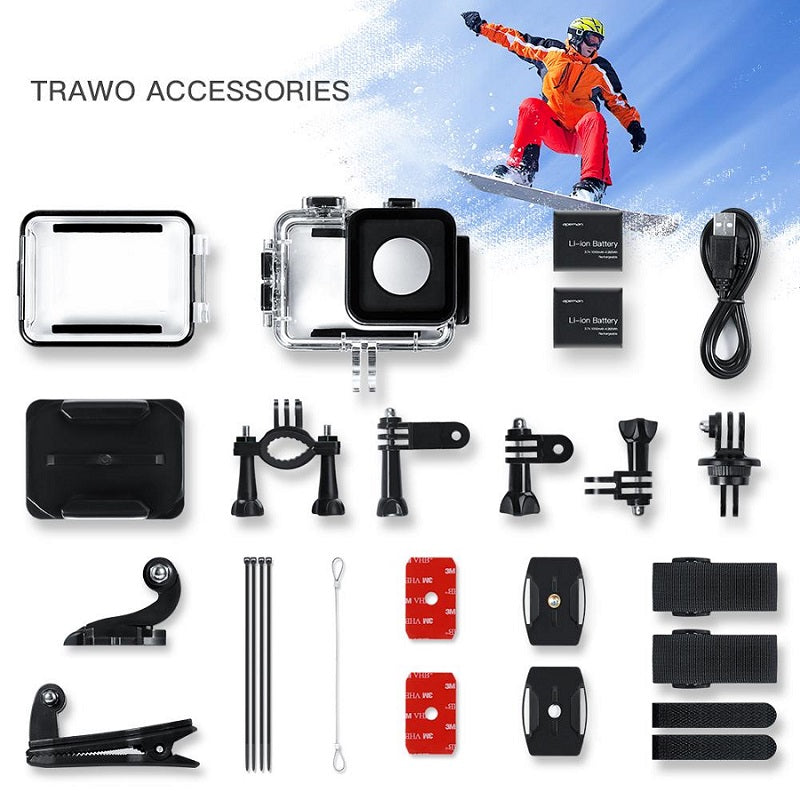 Apeman Trawo A100 4K Action Camera - eplanetworld