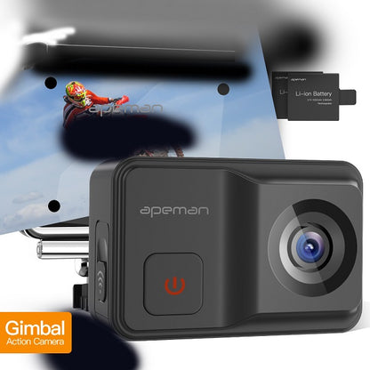 Apeman Action Camera A85 with Gimbal - eplanetworld