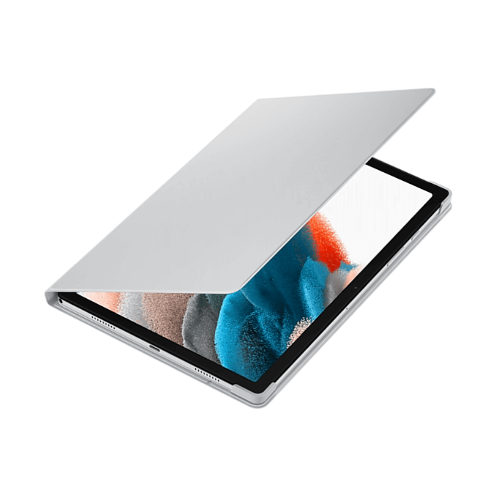 Samsung Galaxy Tab A8 Book Cover - Silver - eplanetworld