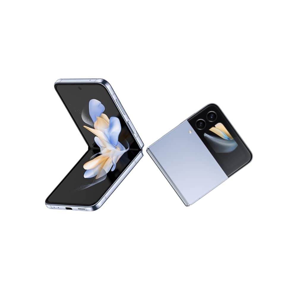 Samsung Z Flip 4 Mobile Phone - Light Blue