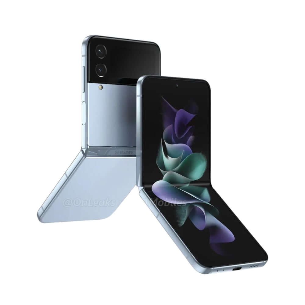 Samsung Z Flip 4 Mobile Phone - Light Blue