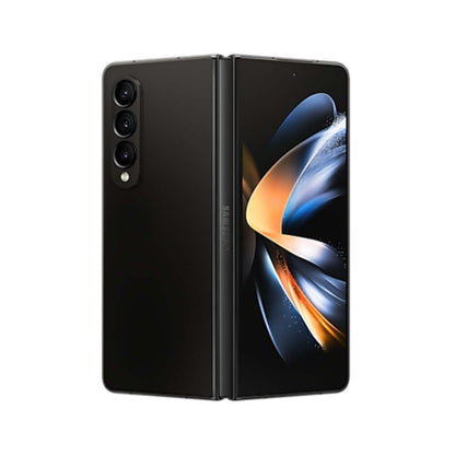 Samsung Z Fold 4 Mobile Phone - Black_Vertical