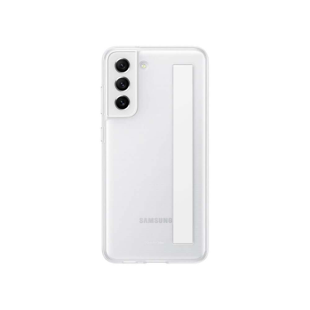 Samsung Galaxy S21 FE Clear Strap Cover - White - eplanetworld