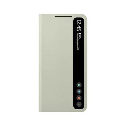 Samsung Galaxy S21 FE Smart Clear View Cover - Olive - eplanetworld