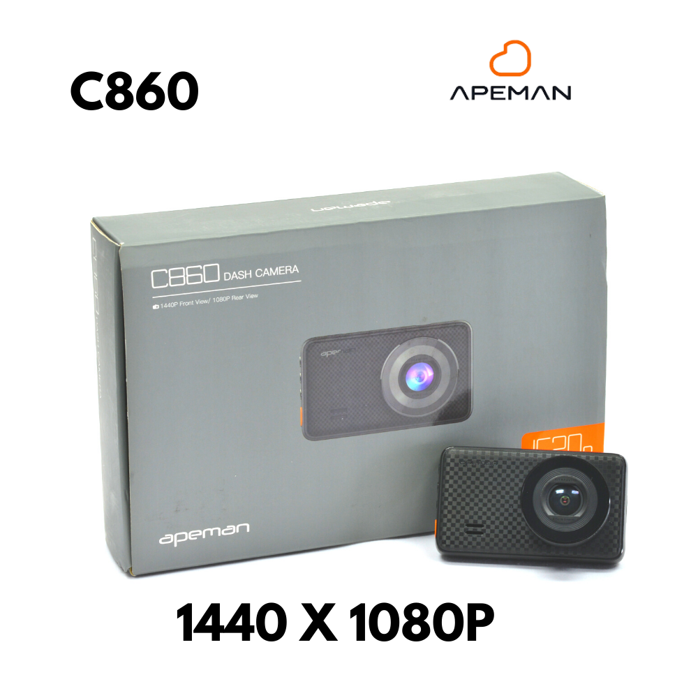 Apeman C860 Dual Lens Dash Camera – eplanetworld