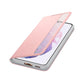 Samsung Galaxy S21 Smart Clear View Cover - Pink - eplanetworld